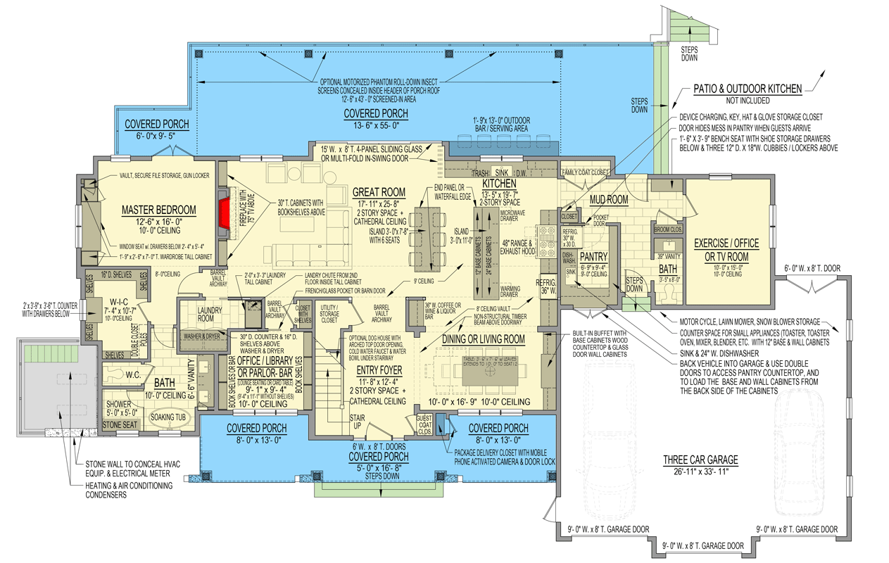 Main Level - Walkout Basement Version