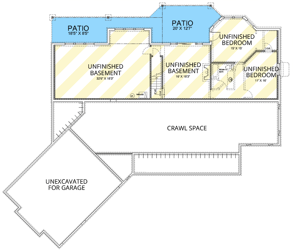 Unfinished Basement 