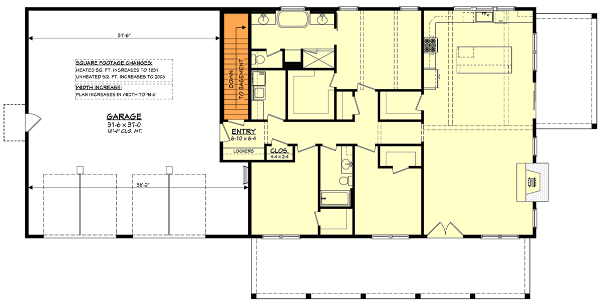 Basement Stairs Location