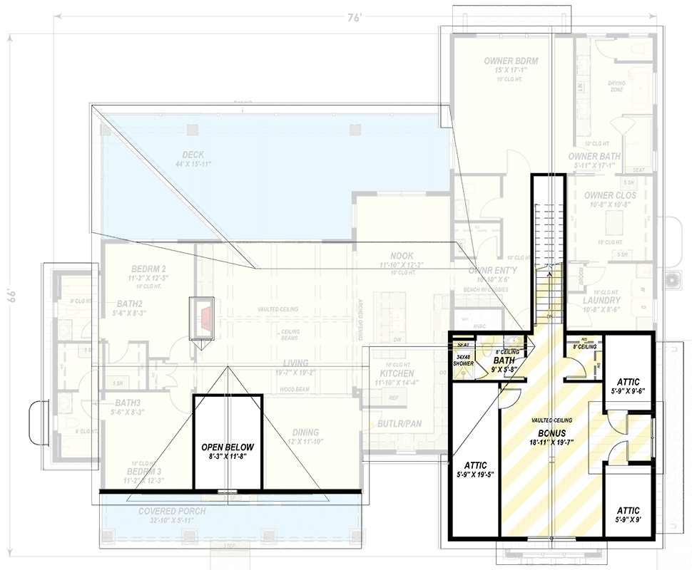 Optionally Finished Bonus Room