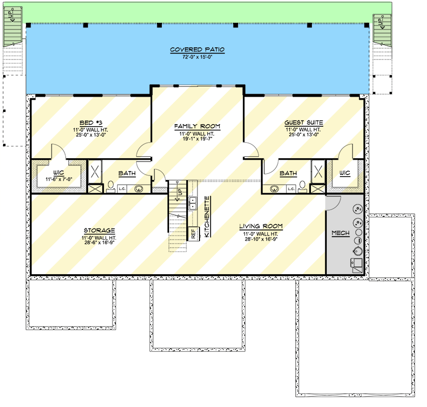 Optionally Finished Lower Level
