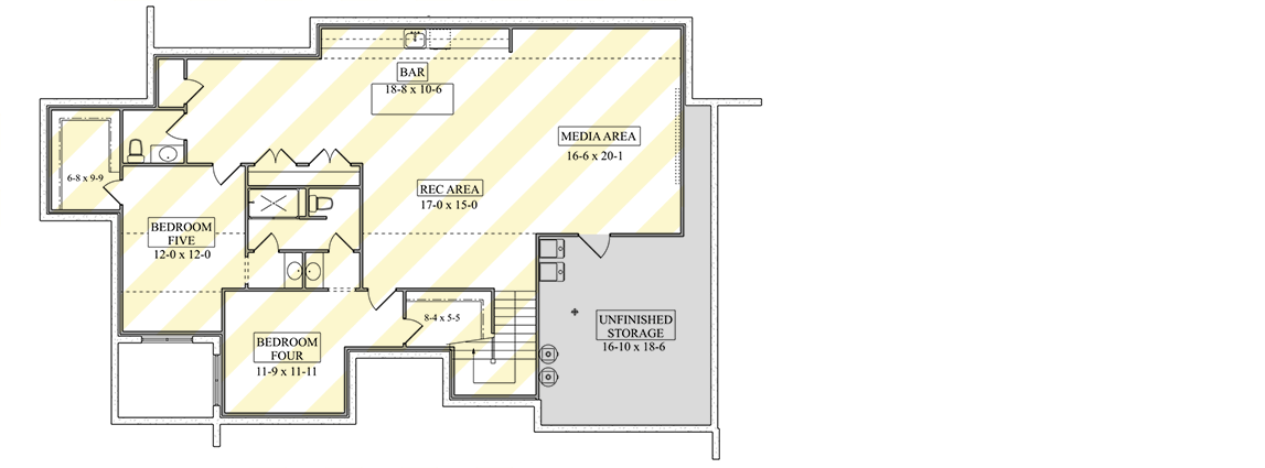 Optionally Finished Lower Level