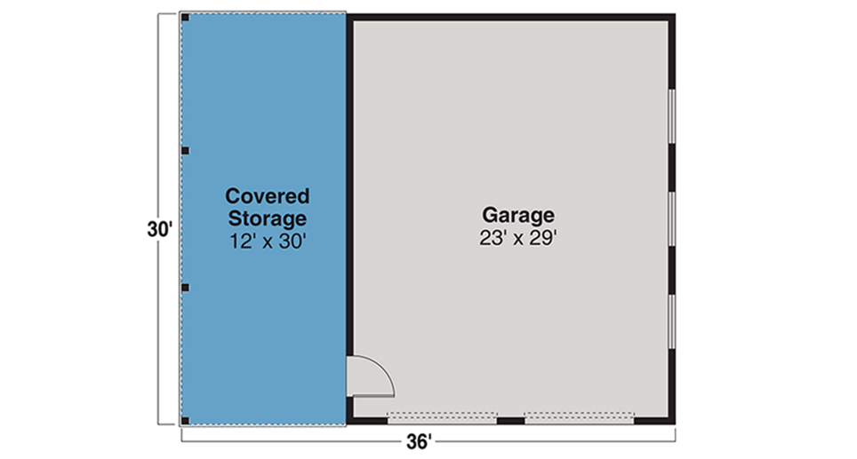 Detached Garage Plan