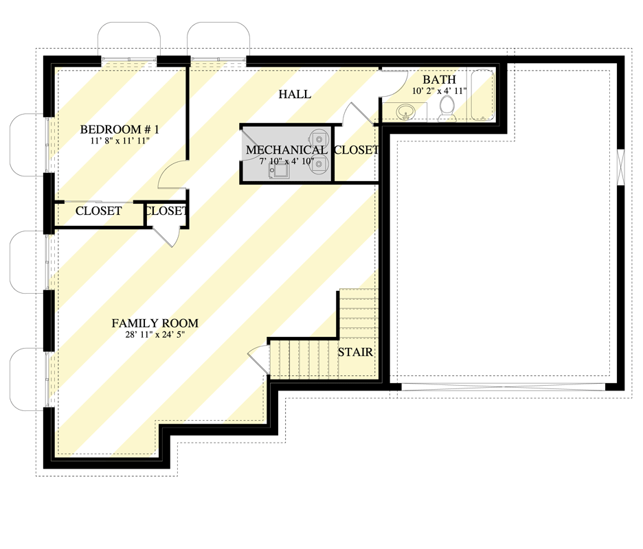 Optional Finished Basement Level