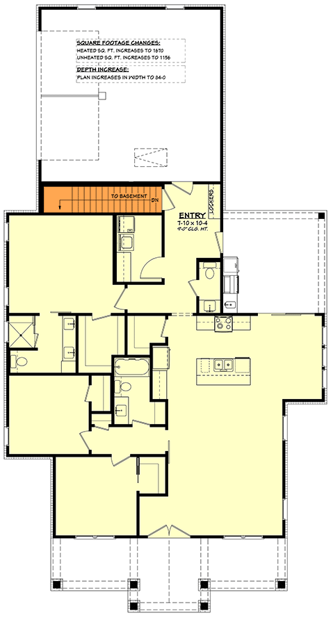 Basement Stairs Location
