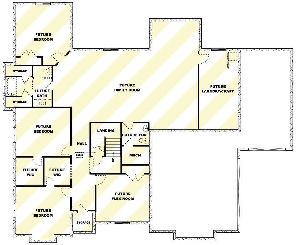 Unfinished Basement 