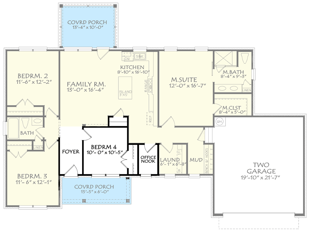 Main Level - Alternate Configuration