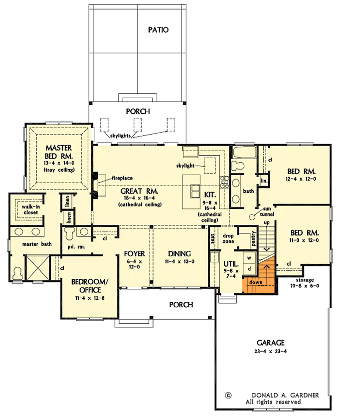Basement Stairs Location