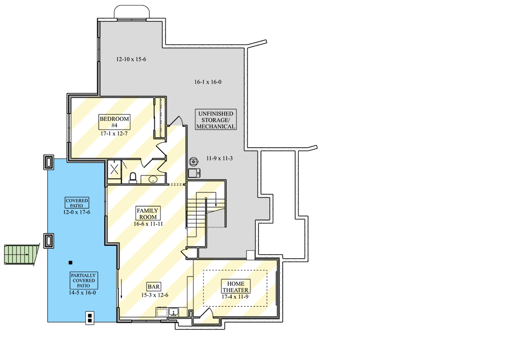 Optionally Finished Lower Level
