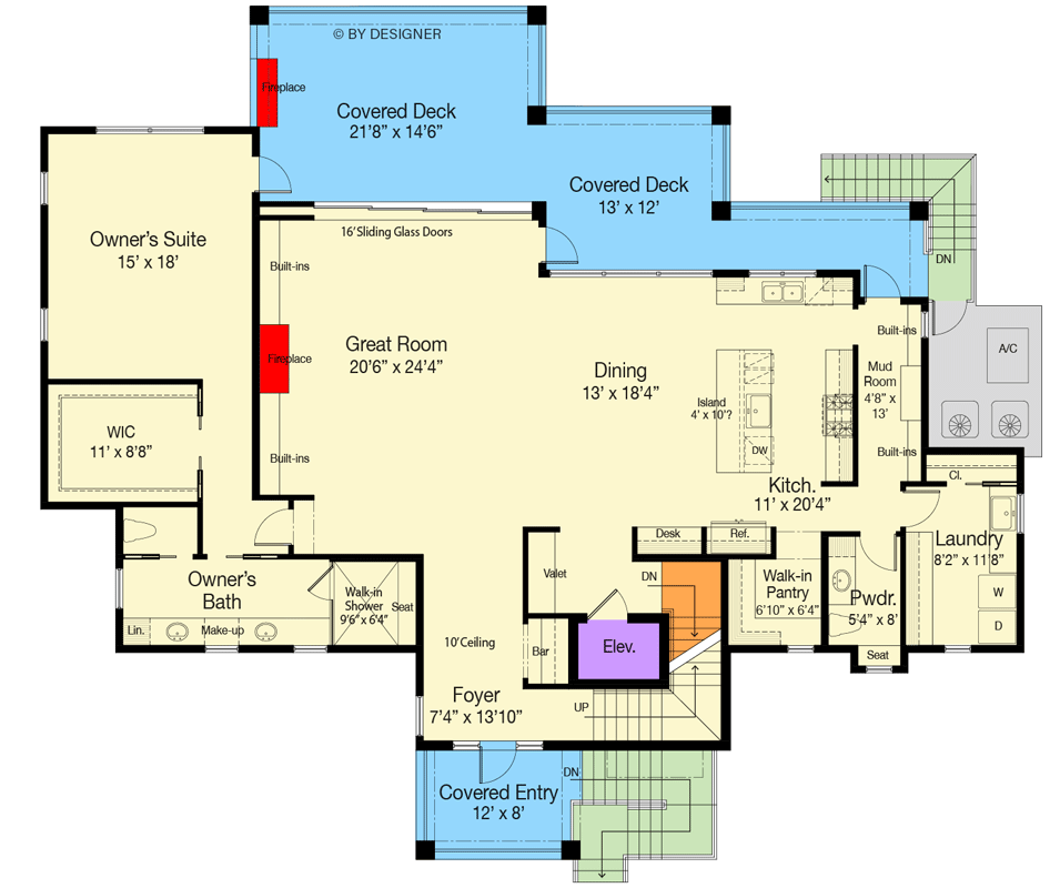 2nd Floor - Main Level