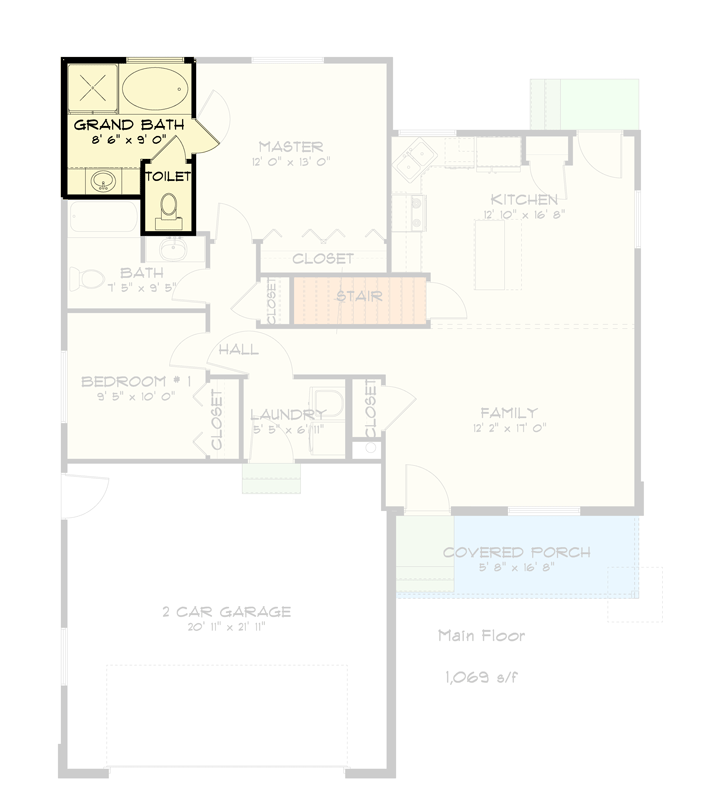 Optional Grand Bathroom