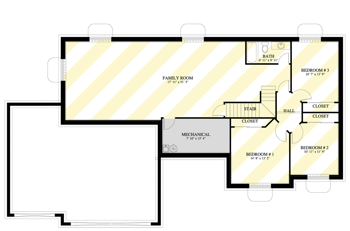 Optional Finished Basement Level