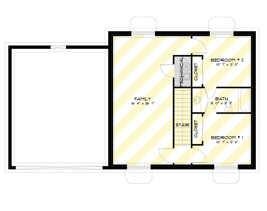 Optional Finished Basement Level