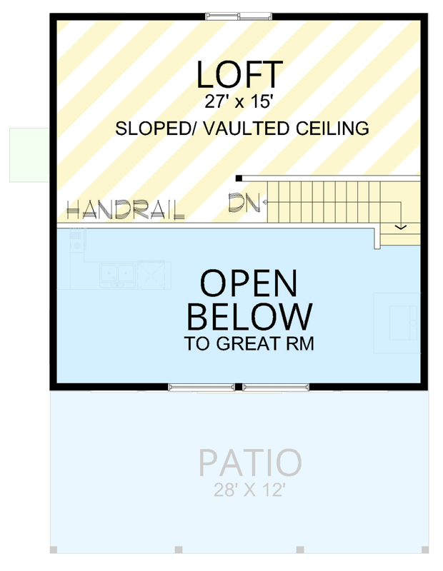 Optional Finished Upper Loft