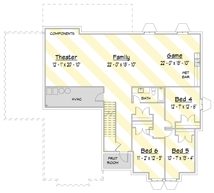 Optional Finished Basement Level 