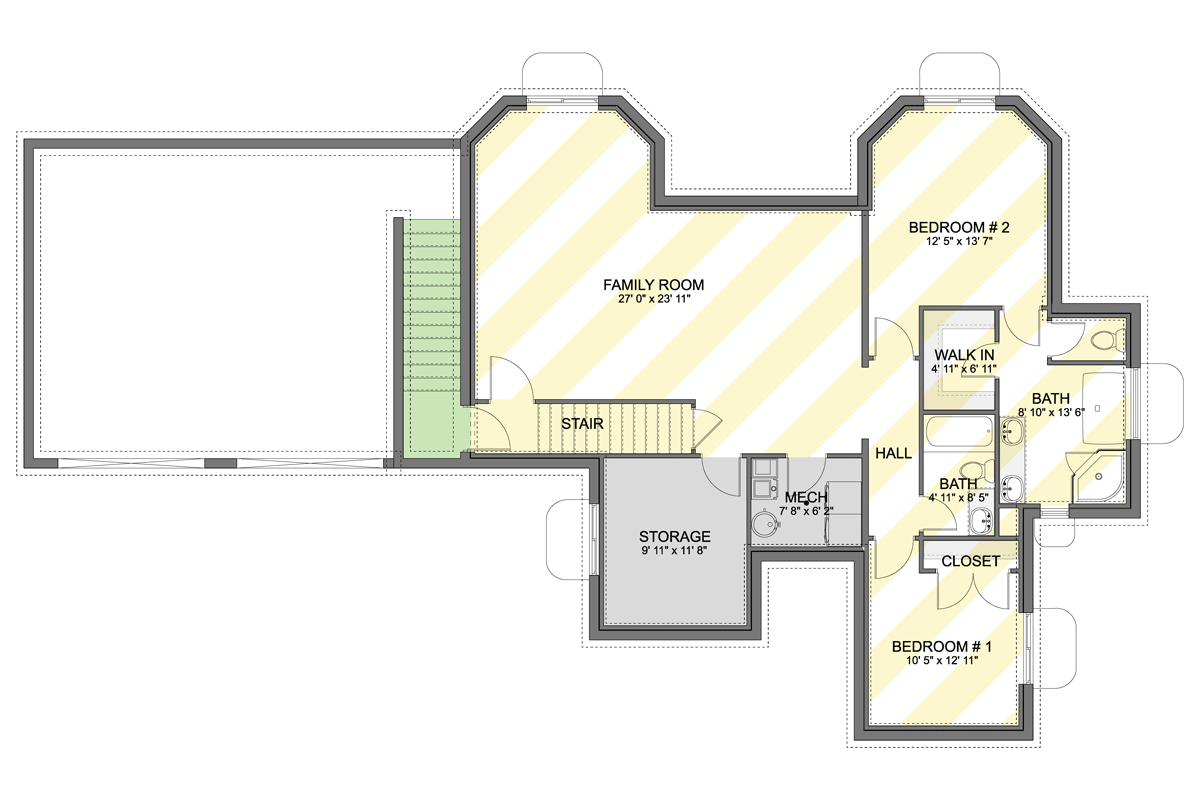 Optional Finished Basement Level