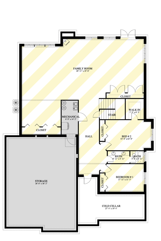 Optional Finished Basement Level
