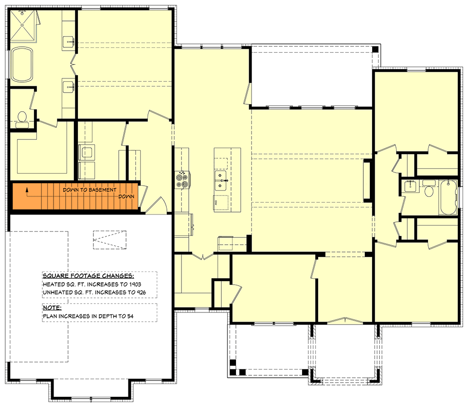Basement Stairs Location