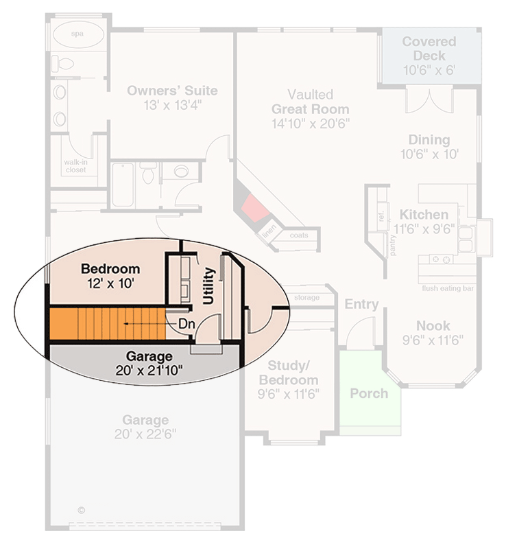 Optional Basement Stairs