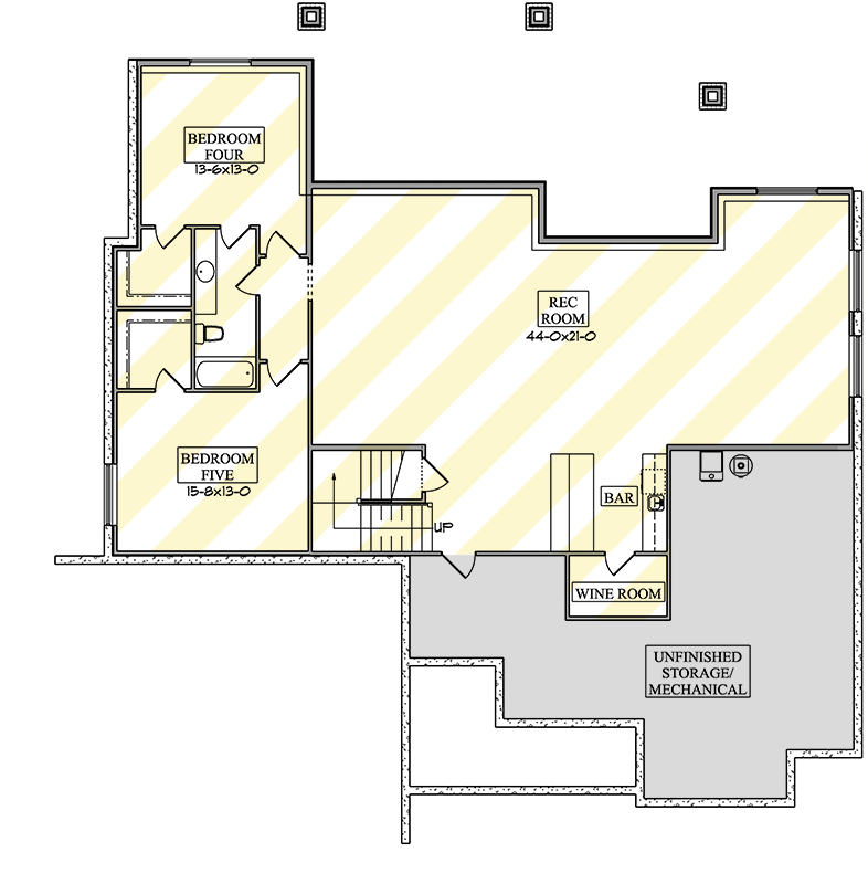 Optionally Finished Lower Level