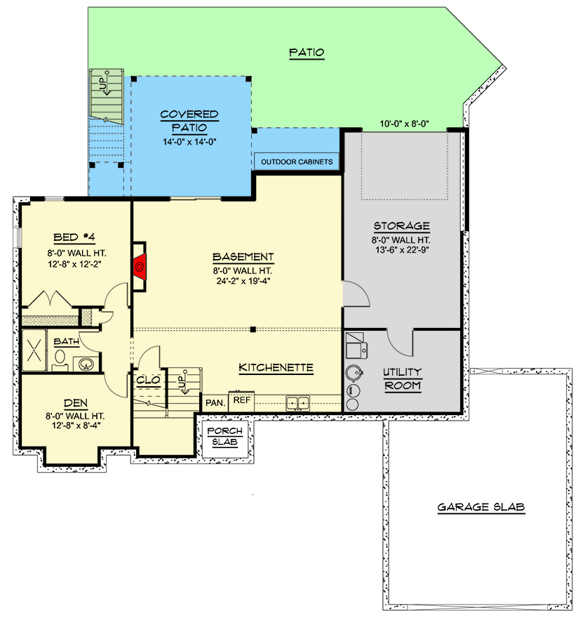 Finished Lower Level Walkout Basement