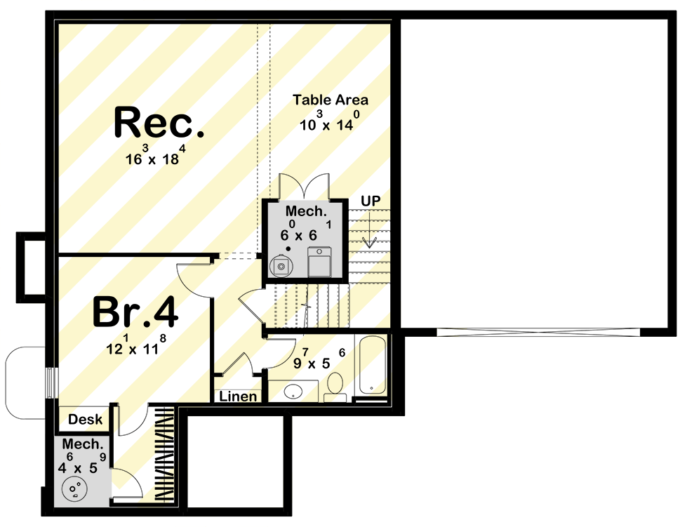 Lower Level - Optionally Finished Basement
