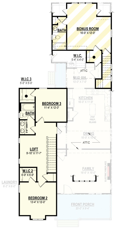 Optional Room Above Garage ($ Paid Option)