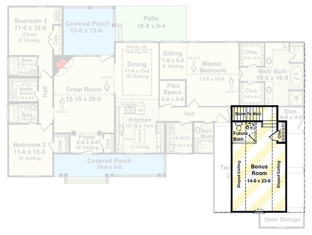 Optionally Finished Bonus Room