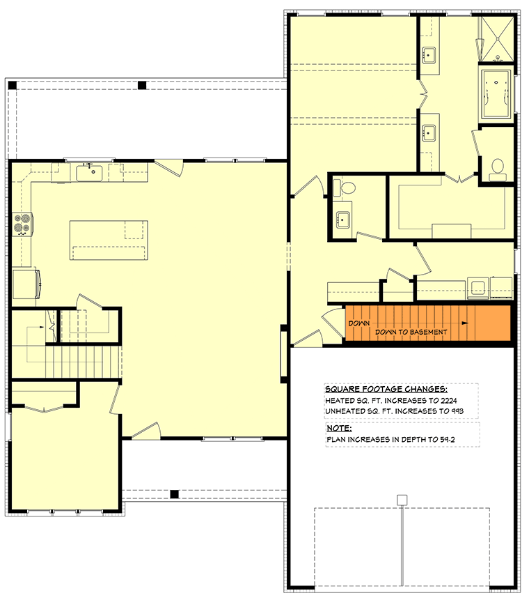 Basement Stairs Location