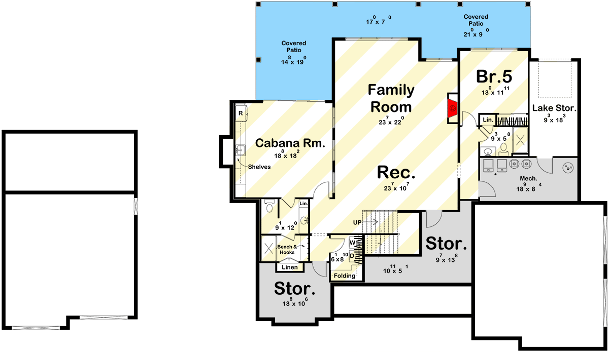 Optional Lower Level Layout ($ Paid Option)