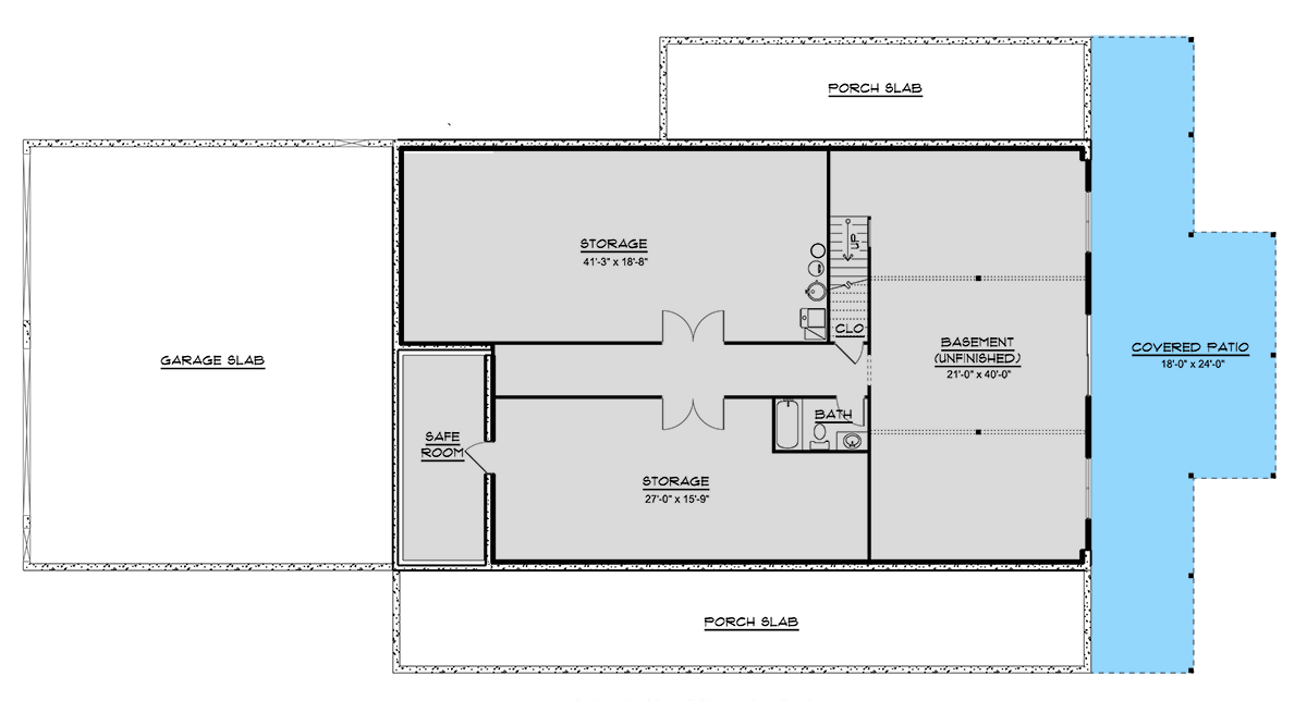 Unfinished Basement 