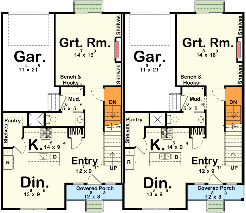 Main Level - Basement Stairs Location