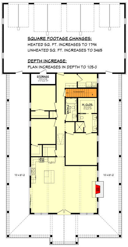 Basement Stairs Location