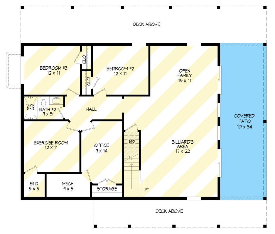 Optionally Finished Walkout