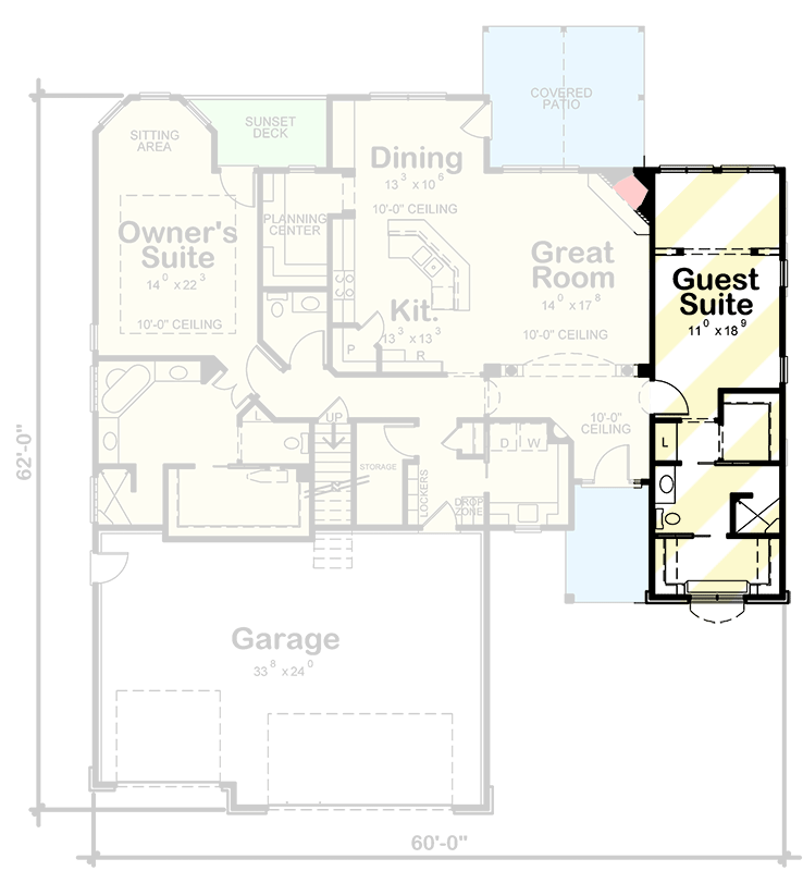 Optional Guest Suite