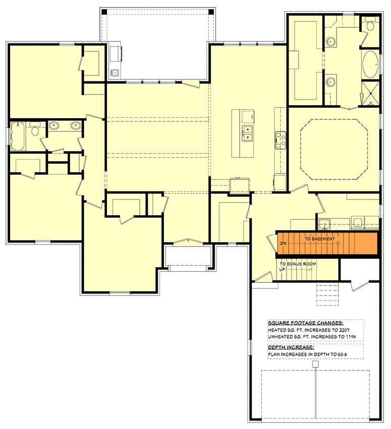 Basement Stairs Location