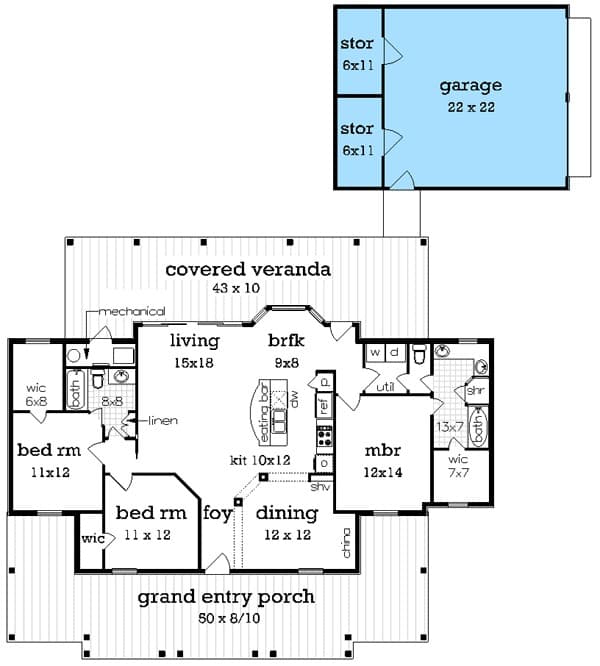 Optional Garage