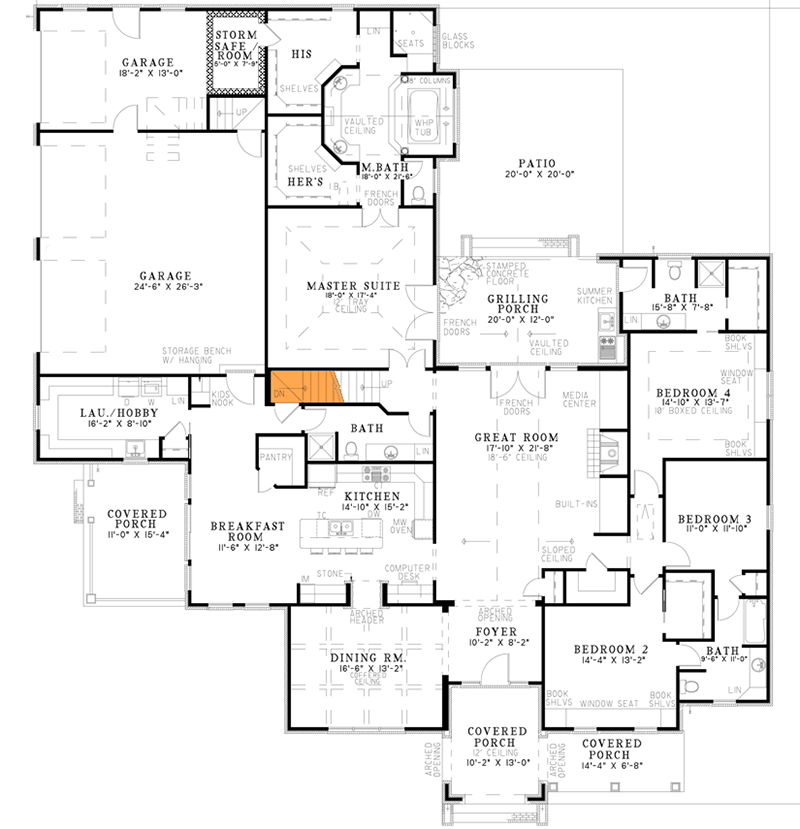 Basement Stairs Location