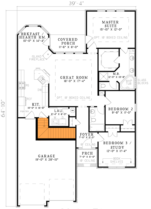 Basement Stairs Location
