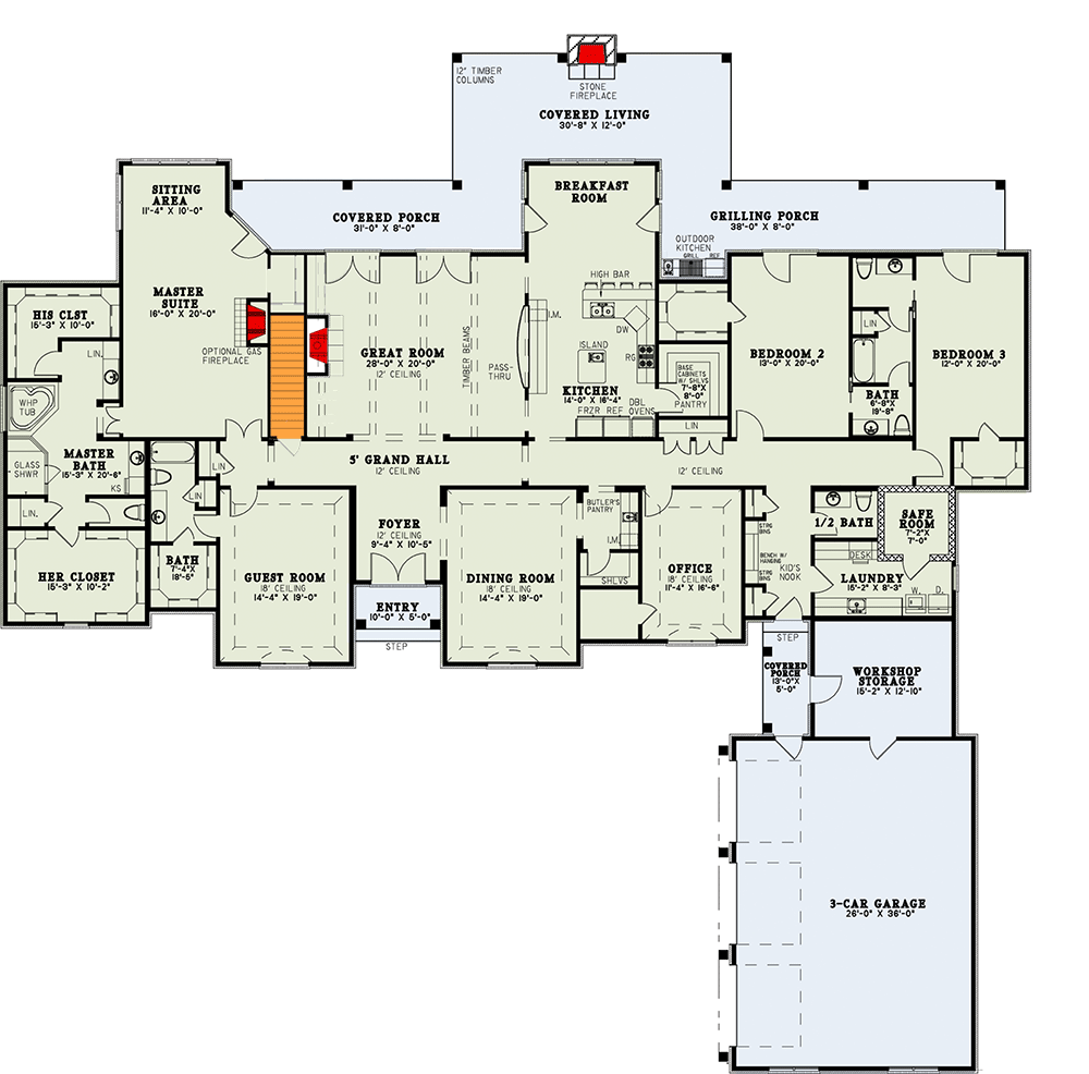 Basement Stair Location