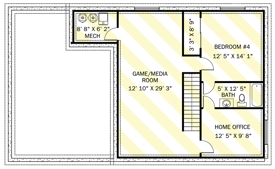Optionally Finished Lower Level