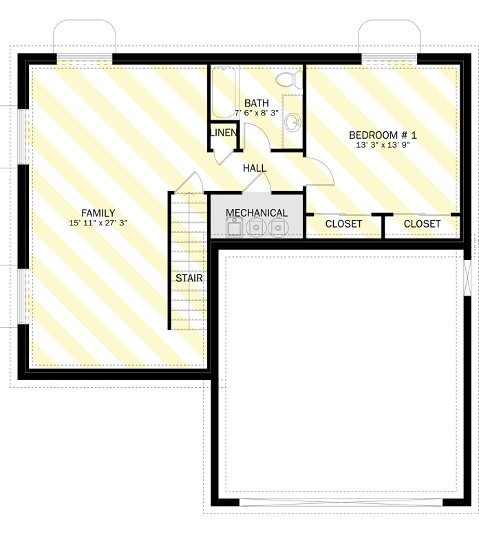 Optionally Finished Lower Level