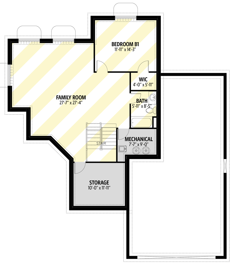 Optionally Finished Lower Level