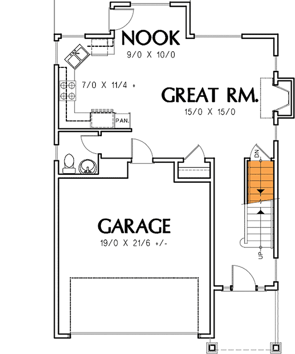 Basement Stairs