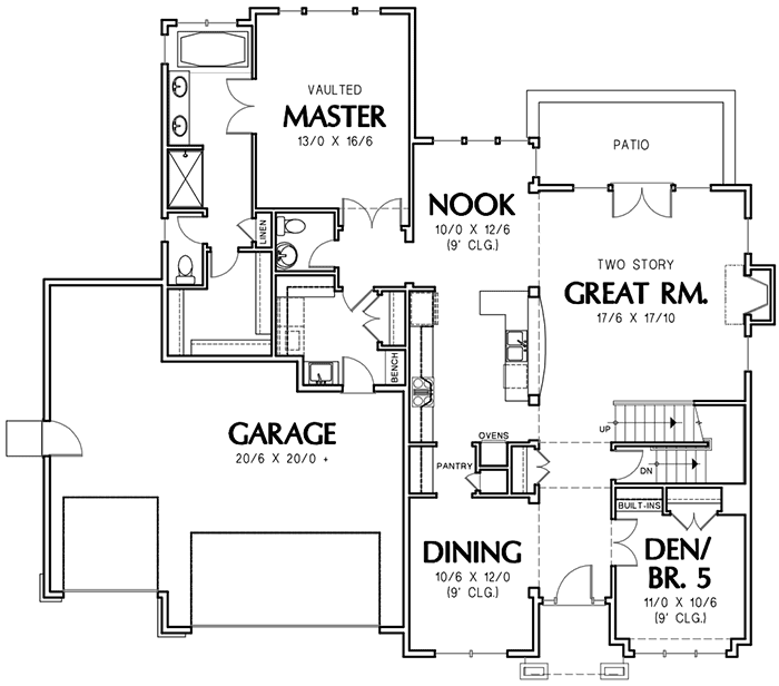 Main Floor - Basement Version