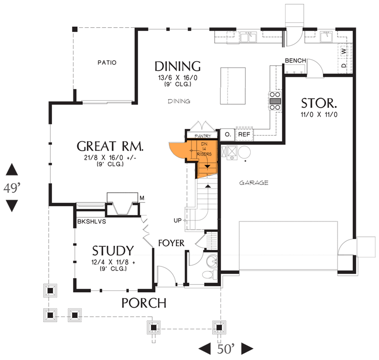 Basement Stair Location