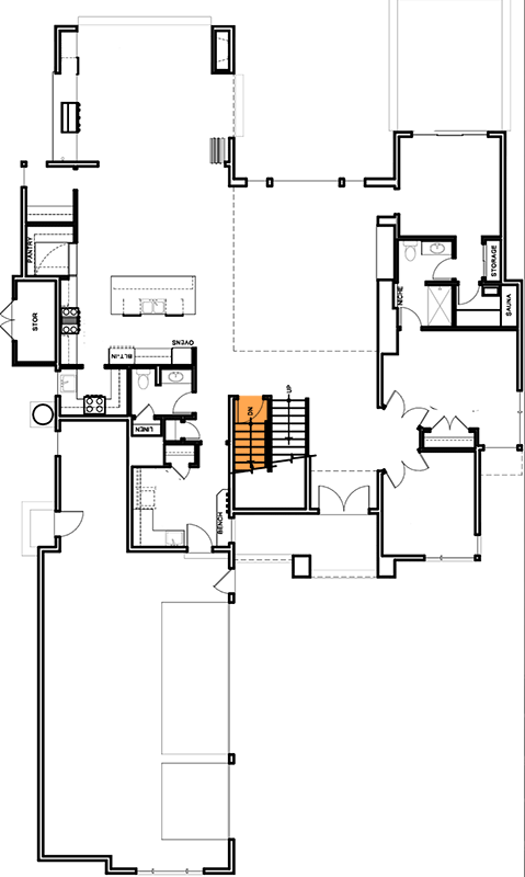 Basement Stairs