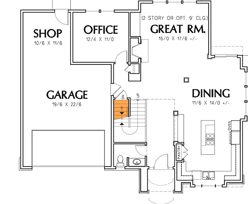 Basement Stairs