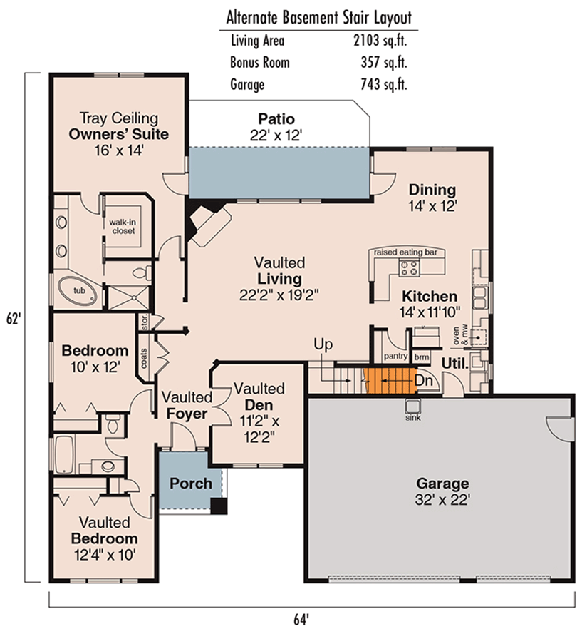 Basement Stairs Location
