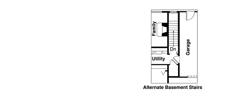 Alternate Basement Stairs